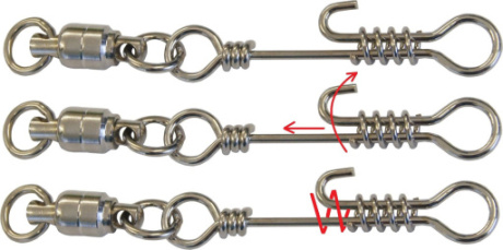 110073 ZECK Twistlock Snap 72kg |3 pcs