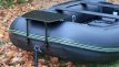 1639124 Front Trolling engine bracket black