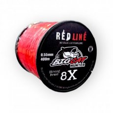 BigCat Hunter Red line 0.55 400M 8 braid
