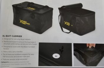 BO110014 BLACK CAT XL BAIT CARRIER