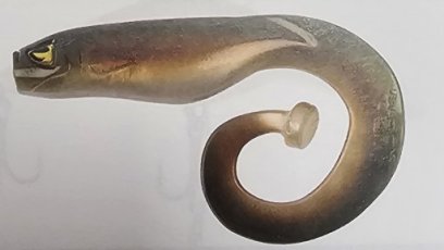 BO120011 BLACK CAT MEGA Curl Tail  EEL