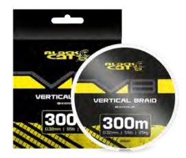 BO900001 BLACK CAT V8-LINE 0.32mm/55lb 300m