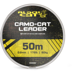 BO900002 Black Cat Camo-Cat Leader 80kg 0.6mm