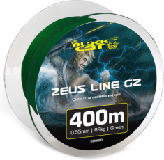 BO900032 BLACK CAT 	Zeus G2 Line 400m 0.55mm 69kg Green