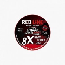 11435 BigCat Hunter RED LINE Strong leader 1mm 138kg