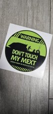 Sticker  Don't touch my MEXT